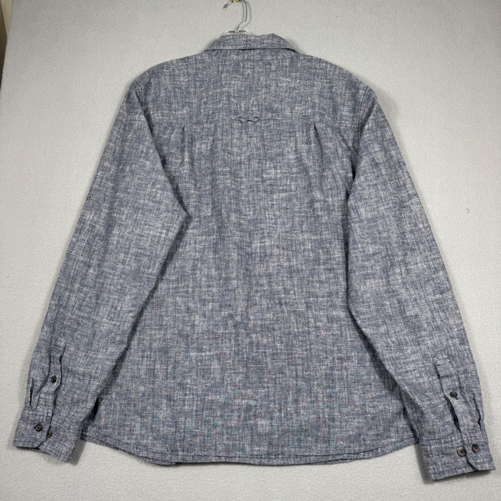 Outdoor Research Ironhorse Shirt Mens XXL Blue Hemp Cotton Button Down 279952 - Picture 2 of 9